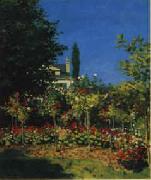 Flowering Garden Claude Monet